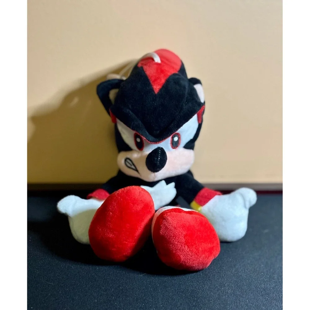 Silver Sonic the Hedgehog Plush Lot Shadow Dr Eggman Stuffed Toy Set 8-11in